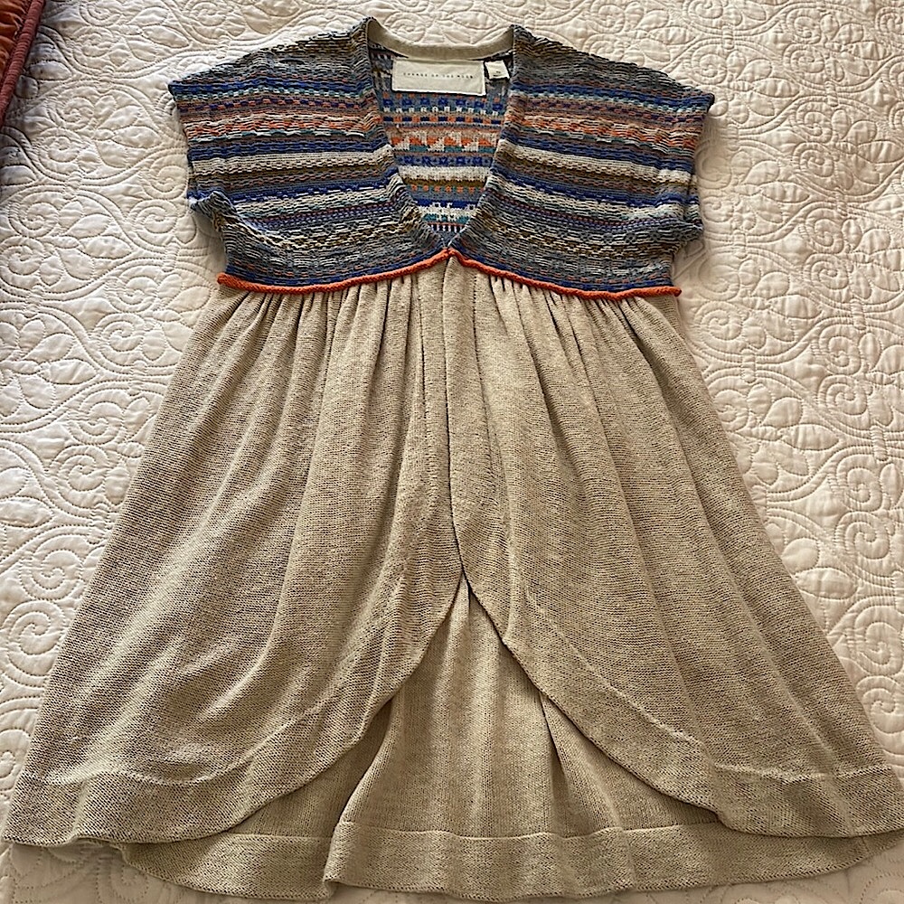 Anthropologie | Change of the Moon tunic sweater vest | Size XS